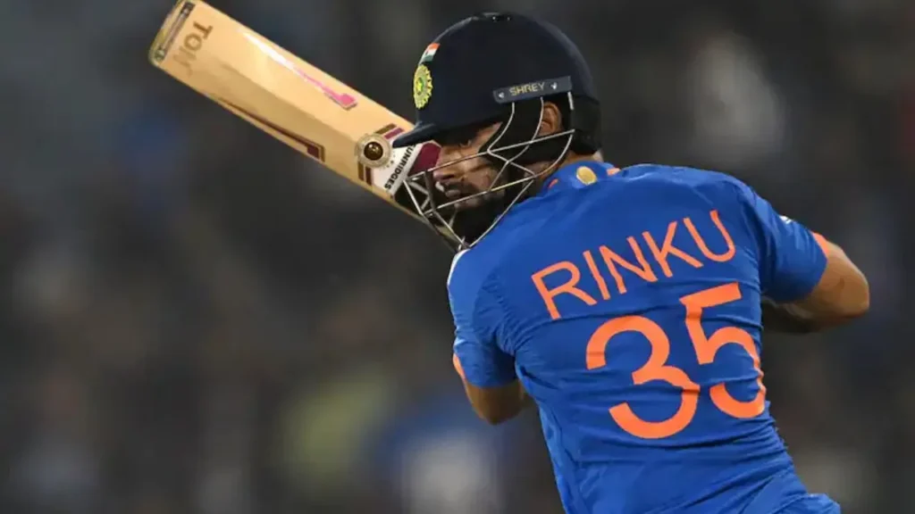 rinku singh jersey number